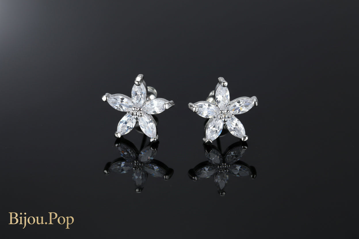 Midnight Celestial Star Studs