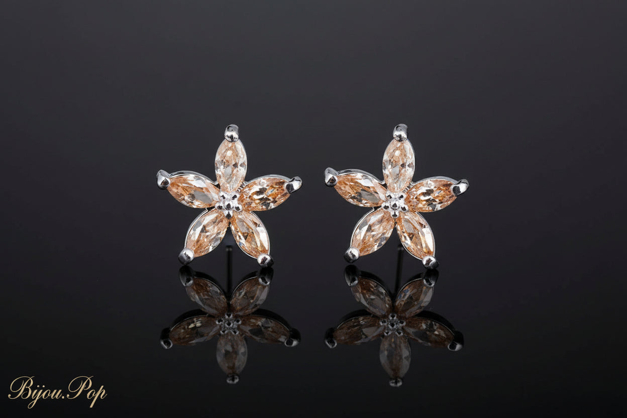 Midnight Celestial Star Studs