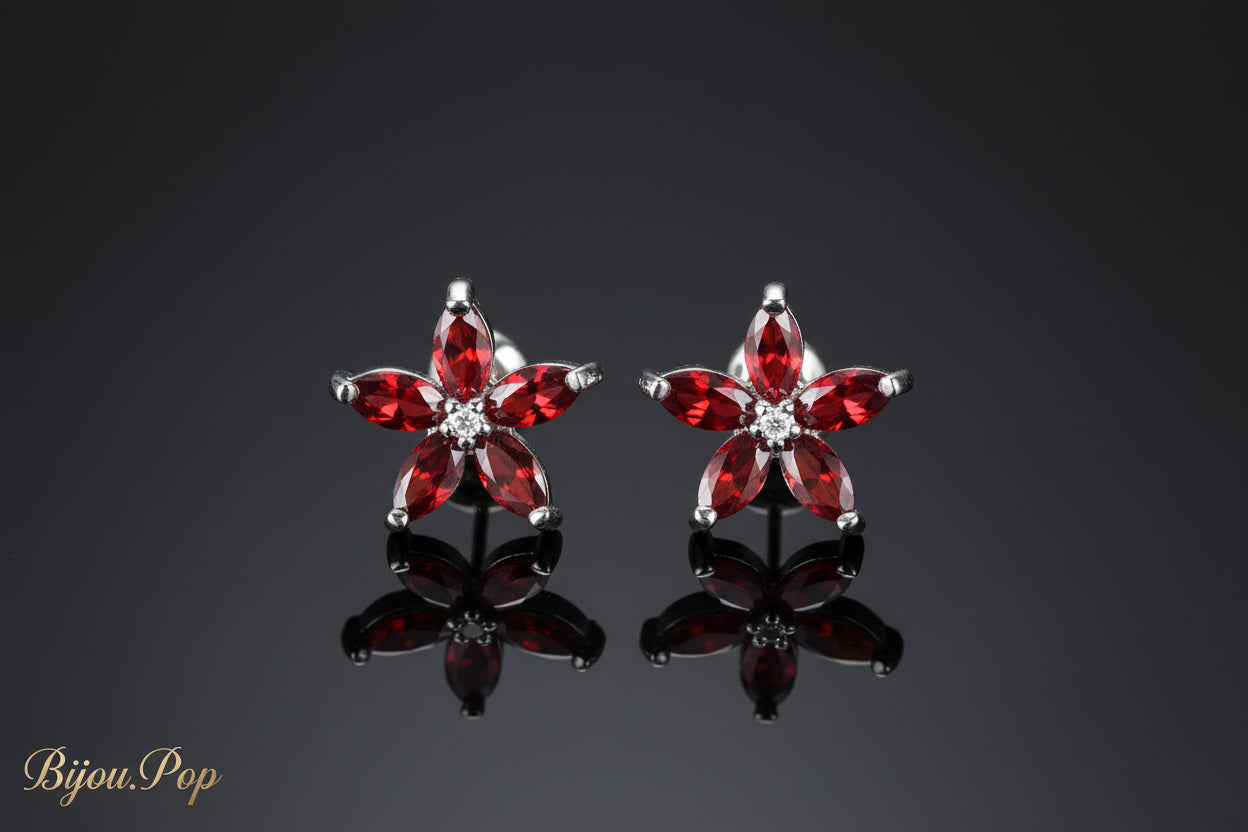 Midnight Celestial Star Studs