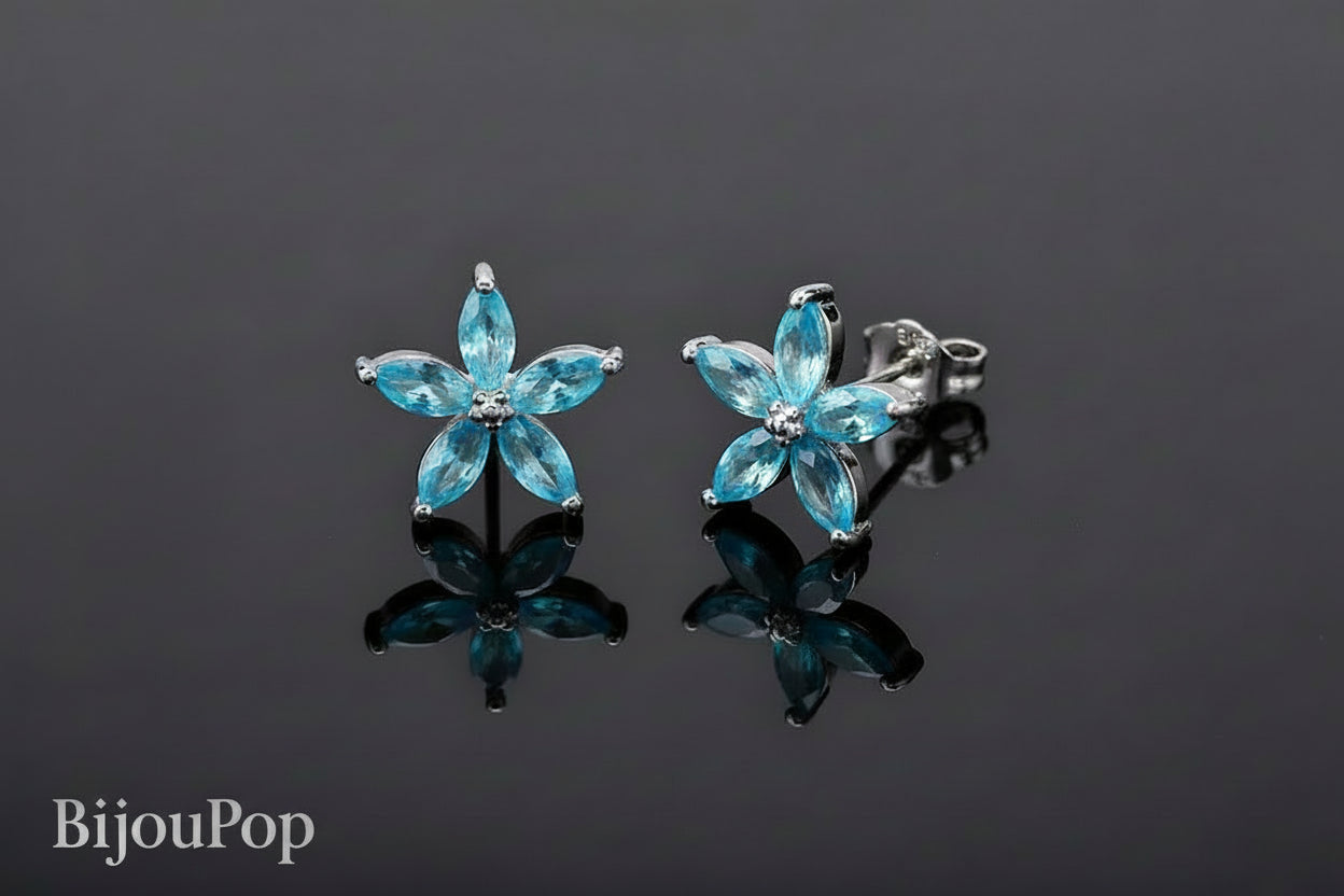 Midnight Celestial Star Studs