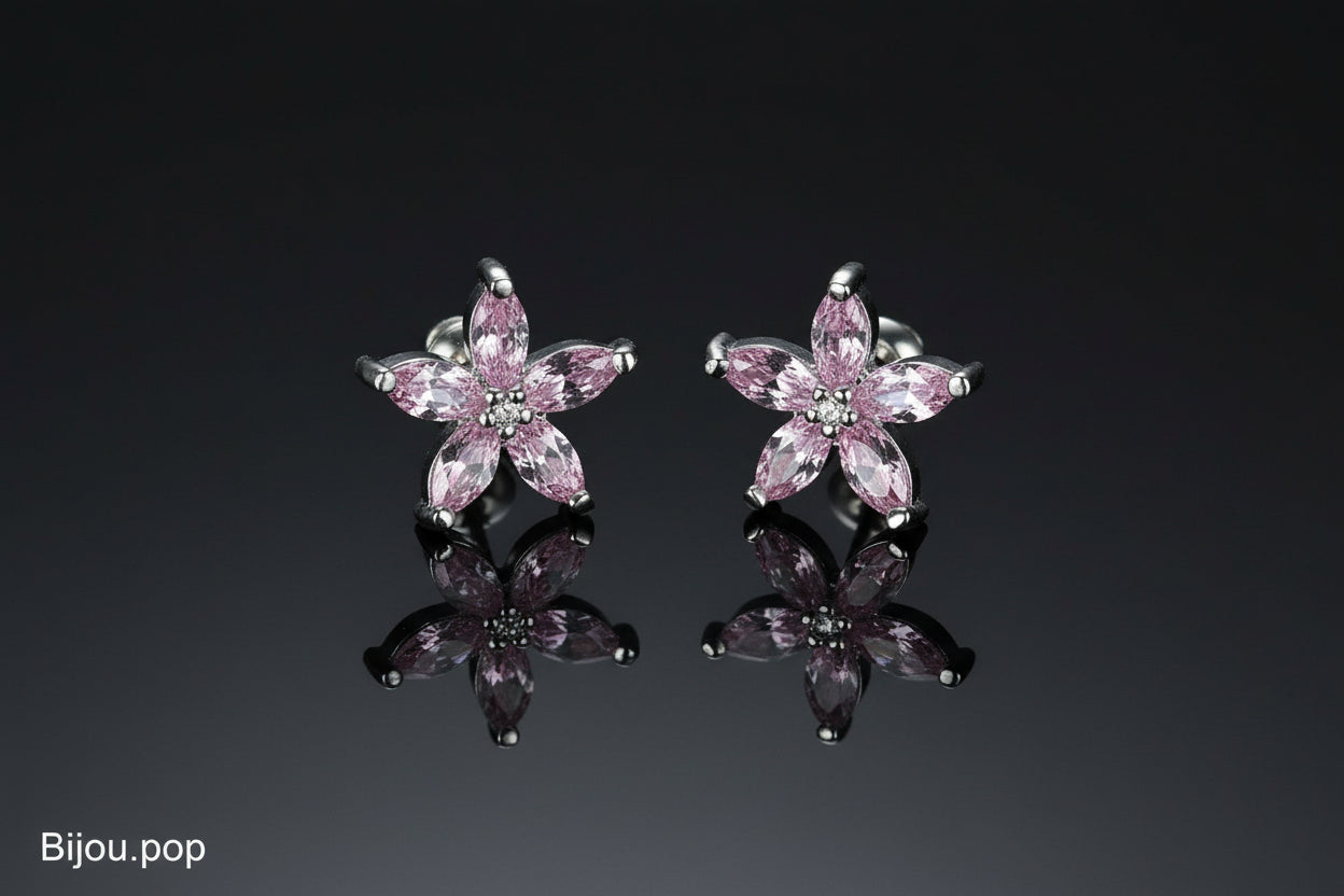 Midnight Celestial Star Studs