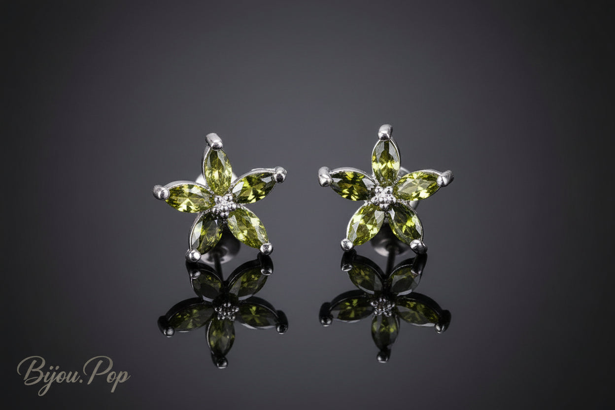 Midnight Celestial Star Studs