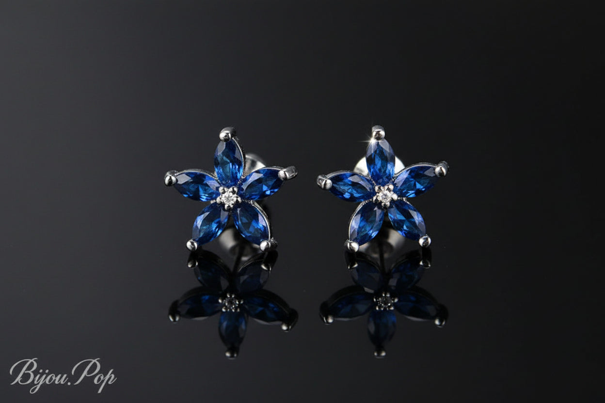 Midnight Celestial Star Studs