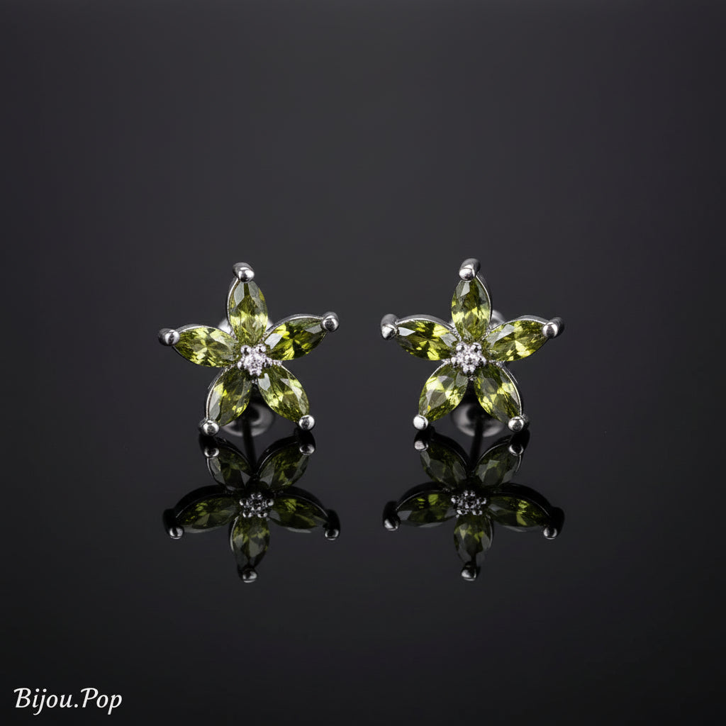 Midnight Celestial Star Studs