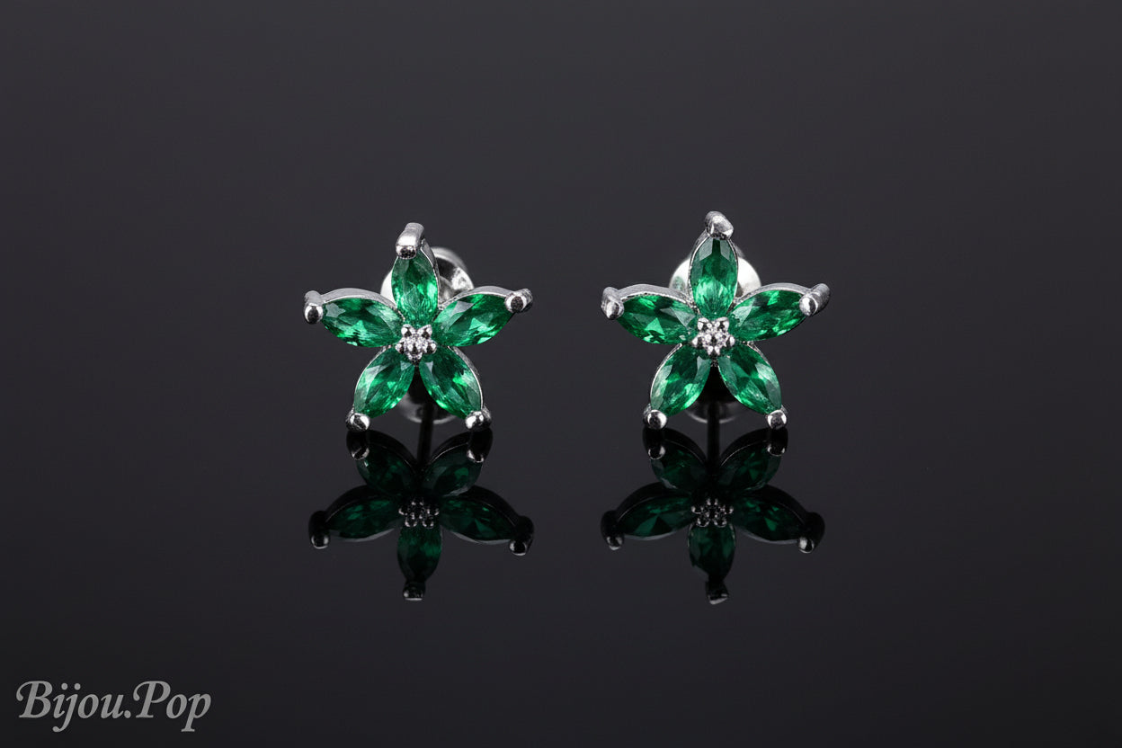 Midnight Celestial Star Studs